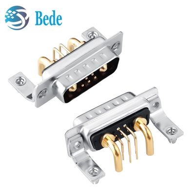 کانکتور ترکیبی D-Sub با زاویه راست/پین‌های مستقیم با جریان بالا 7W2 کواکسیال DB