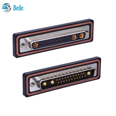 کانکتورهای 25W3 D-Sub نر/ماده با درجه IP67 برای انتقال سیگنال ترکیبی و توان