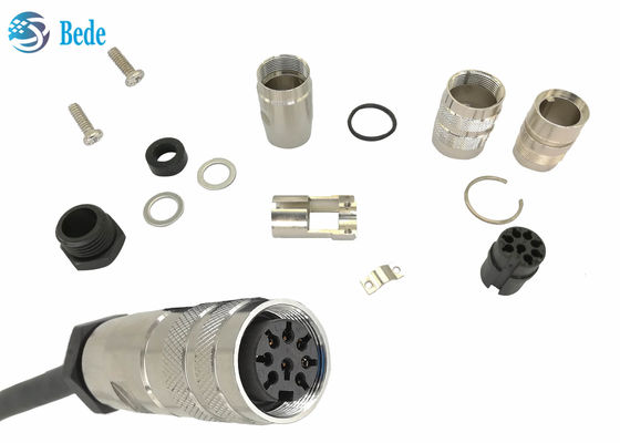 کانکتور ضدآب Amphenol C485 با کانکتور AISG 8 پین دایره ای