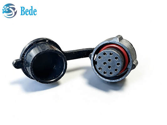 کانکتور دایره ای استاندارد IMC26-2212X دوتش 12 پین IP67 پلاگین کابل