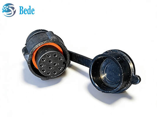 کانکتور دایره ای استاندارد IMC26-2212X دوتش 12 پین IP67 پلاگین کابل