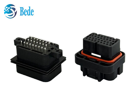 کانکتور ECU خودرو 34 پین ضد آب نری و مادگی سازگار با TE 4-1437290-0 و 2-6447232-3