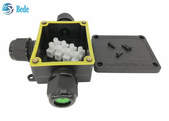 جعبه اتصال ضد آب IP68 جعبه خروجی ضد آب 3 کانال 450 ولت نوع T