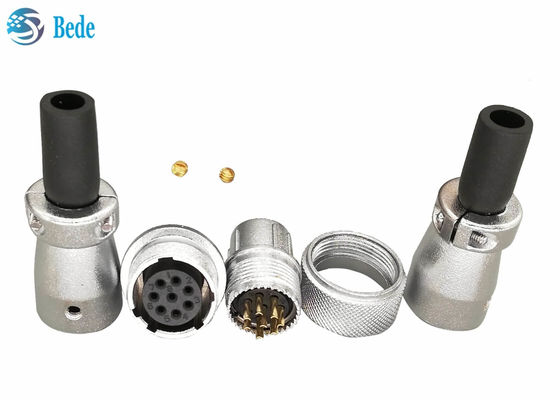 کانکتورهای دایره ای 6 پین WS20 کابل به کابل اتصال دهنده های هواپیمایی