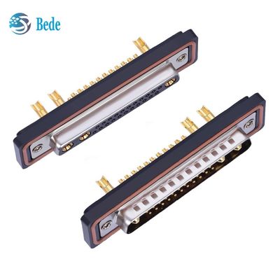 کانکتورهای 25W3 D-Sub نر/ماده با درجه IP67 برای انتقال سیگنال ترکیبی و توان
