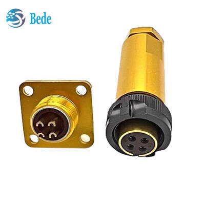 کانکتورهای دایره ای MIL سری PC استاندارد روسی، دوشاخه کابل با دنباله و سوکت