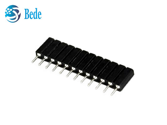 1x12Pin 2.54mm Pitch Single Row Straight Female Header SIP Socket (سوکت SIP) یک ردیف مستقیم زنانه