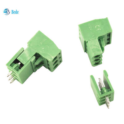2EDGK-5.08 پی سی بی سرپوش مستقیم PCB ترمینال بلوک PCB سبز 2 ~ 24pin 320V 15A